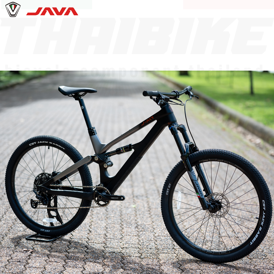 รถจักรยานเสือภูเขาคาร์บอน JAVA SALTAFOSSI Fullsuspension 27.5 SHIMANO 12SPD