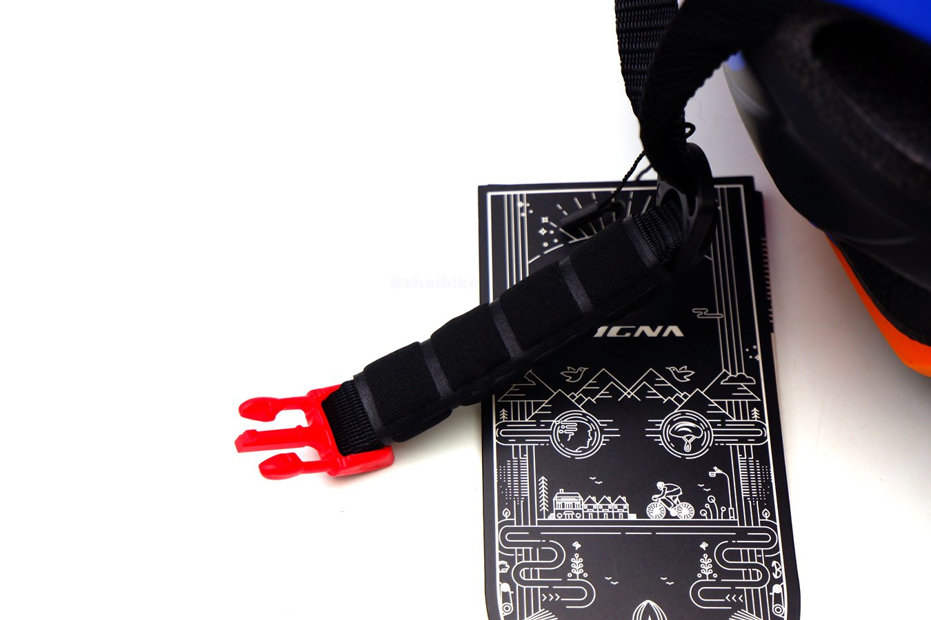 หมวกกันน็อคจักรยานแบบเต็มใบ หมวกผู้ใหญ่ THAIBIKE CIGNA มีกล่อง มีไฟ