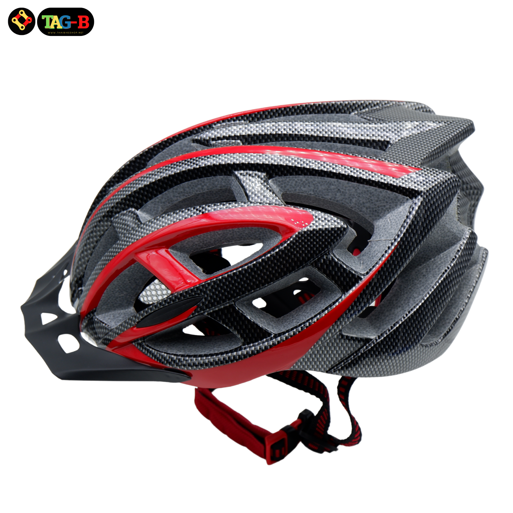 หมวกกันน็อคจักรยานเสือหมอบ เสือภูเขา TAG-B
