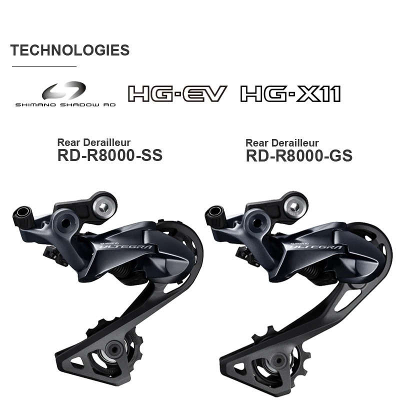 ชุดขับจักรยานเสือหมอบ SHIMANO ULTEGRA R8000 11-SPD ไม่รวมกะโหลก ศูนย์ไทย GROUPSET