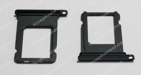 ถาดใส่ซิม Sim Card Tray Original Genuine สำหรับ iPhone 7 สีดำเงา jet black (ส่งฟรี)