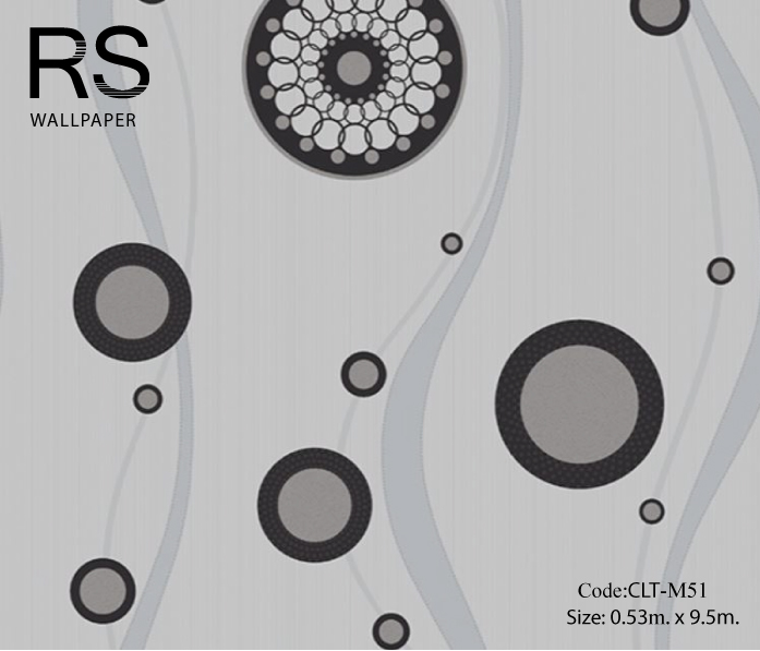 วอลเปเปอร์ลายโมเดิร์น CLT-M51