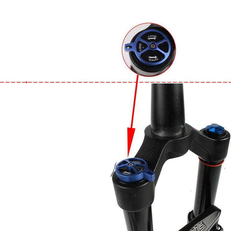 โช๊คลมจักรยาน LUTU AM MAGNESIUM ขนาด 29 นิ้ว แกน 15 คอเทเปอร์