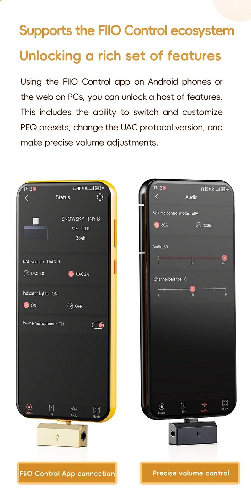 Snowsky Tiny DAC/AMP พกพาจิ๋ว เล็กแต่ทรงพลัง รองรับ PCM 384kHz และ DSD256 ประกันศูนย์ไทย