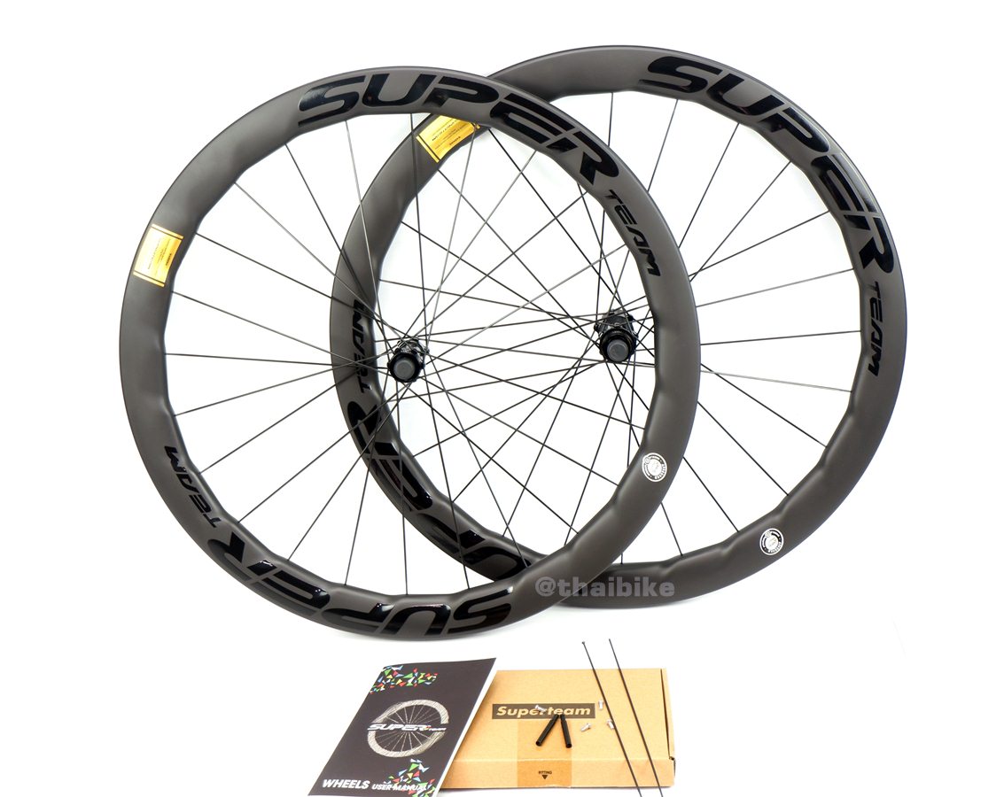 ที่สุดของล้อคาร์บอนในรูปเเบบ DISCBREAK SUPERTEAM ขอบล้อ AERO SPEED
