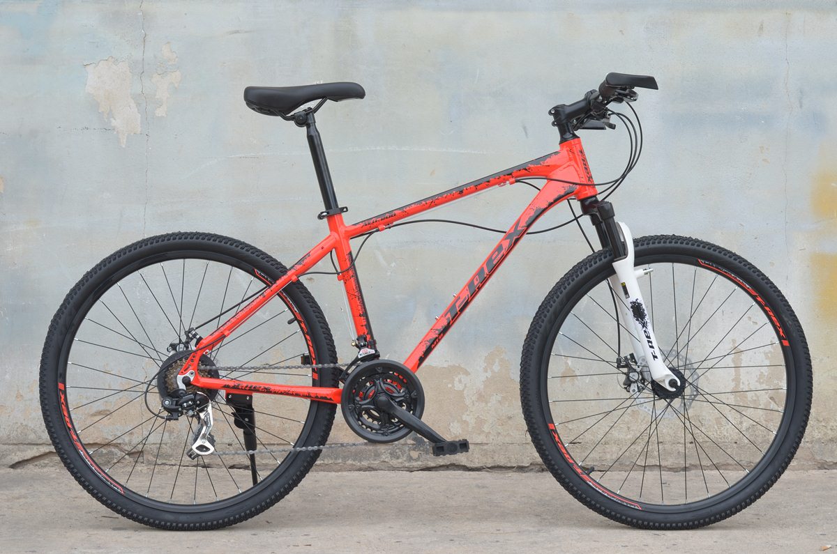 มาใหม่ ส่งฟรี จักรยานเสือภูเขาอลูมิเนียม T-REX ALR200 รถใหม่ รถผู้ใหญ่ งานดี สีสวย 21 เกียร์