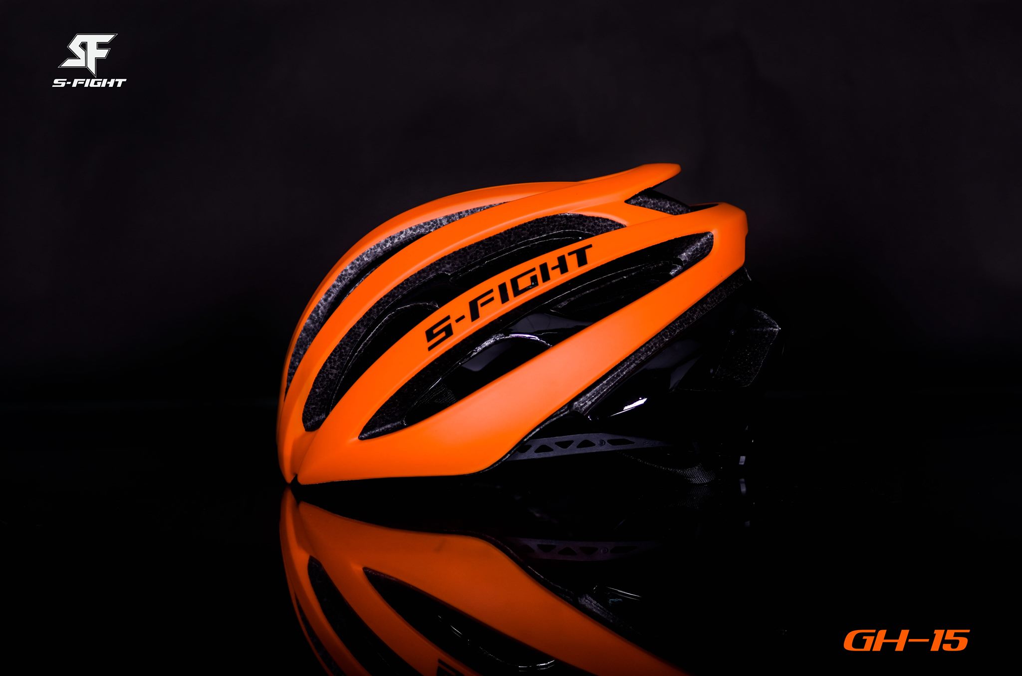 หมวกกันน็อคจักรยาน S-Fight รุ่น GH-15 หมวก 2 ชั้น เพิ่มความสวยงาม และทนทาน