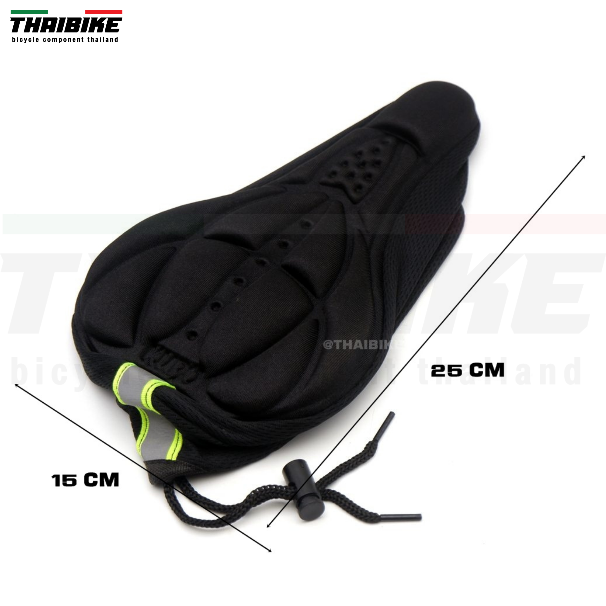 เจลแท้รองเบาะ KUBO เบาะเจลจักรยานแบบหนาพิเศษ