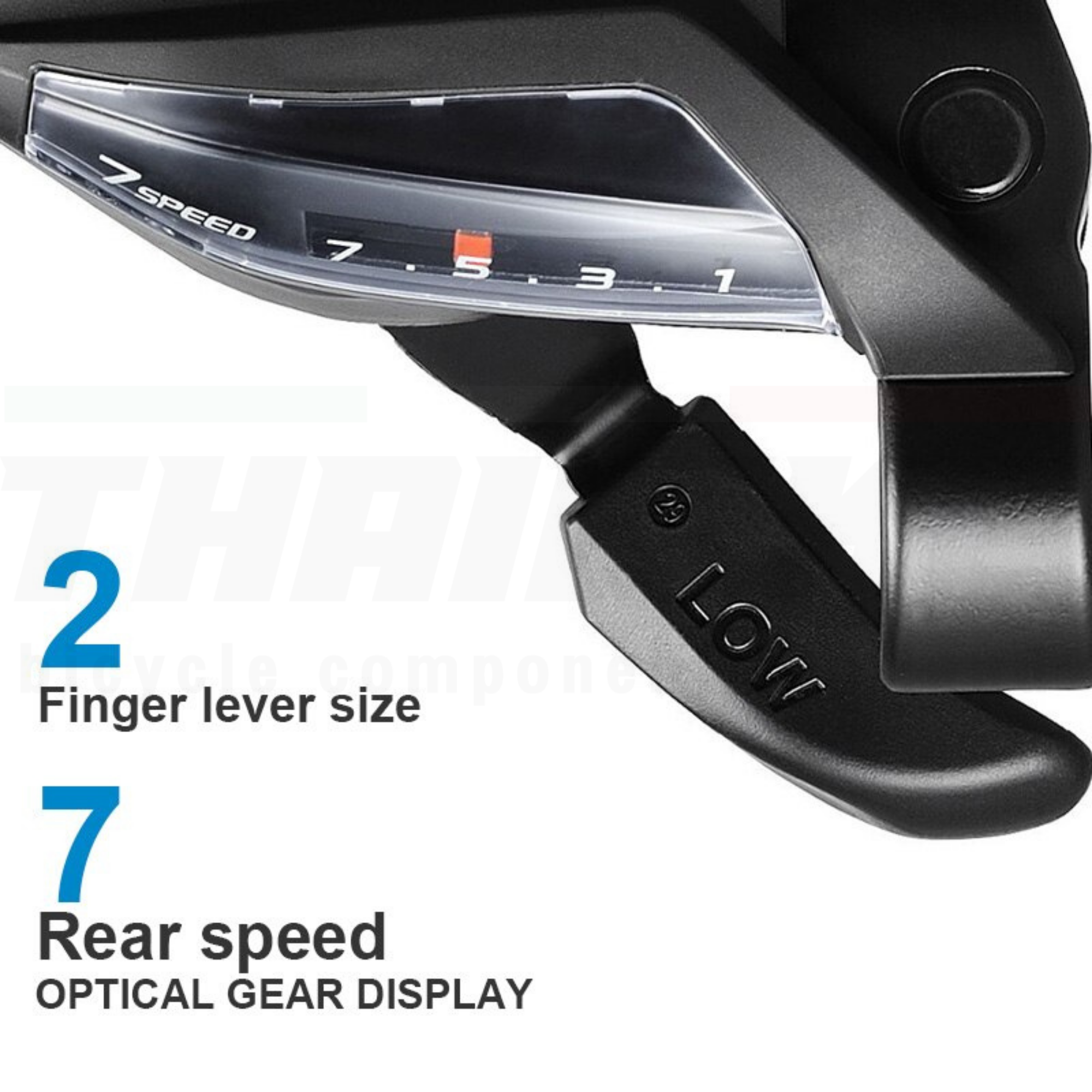 มือเกียร์จักรยานติดมือเบรค SHIMANO ACERA, STEF500, 3X7SPD 3X8SPD มีกล่อง