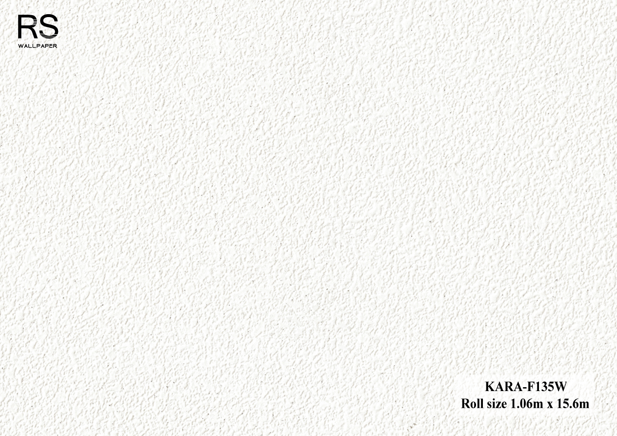 วอลเปเปอร์ สีขาวมีกลิตเตอร์เงิน KARA-F135W