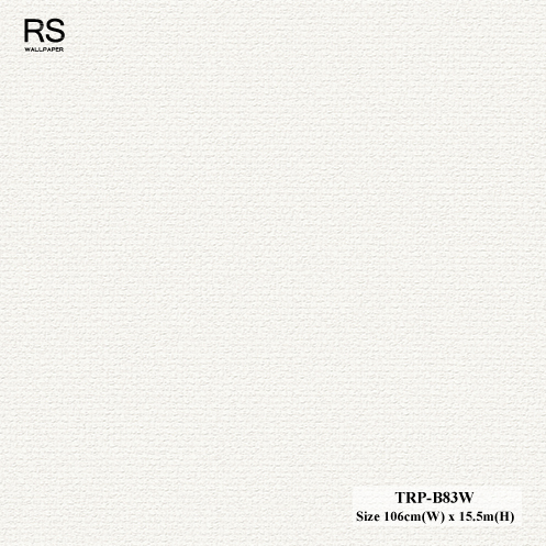 วอลเปเปอร์สีขาว TRP-B83W