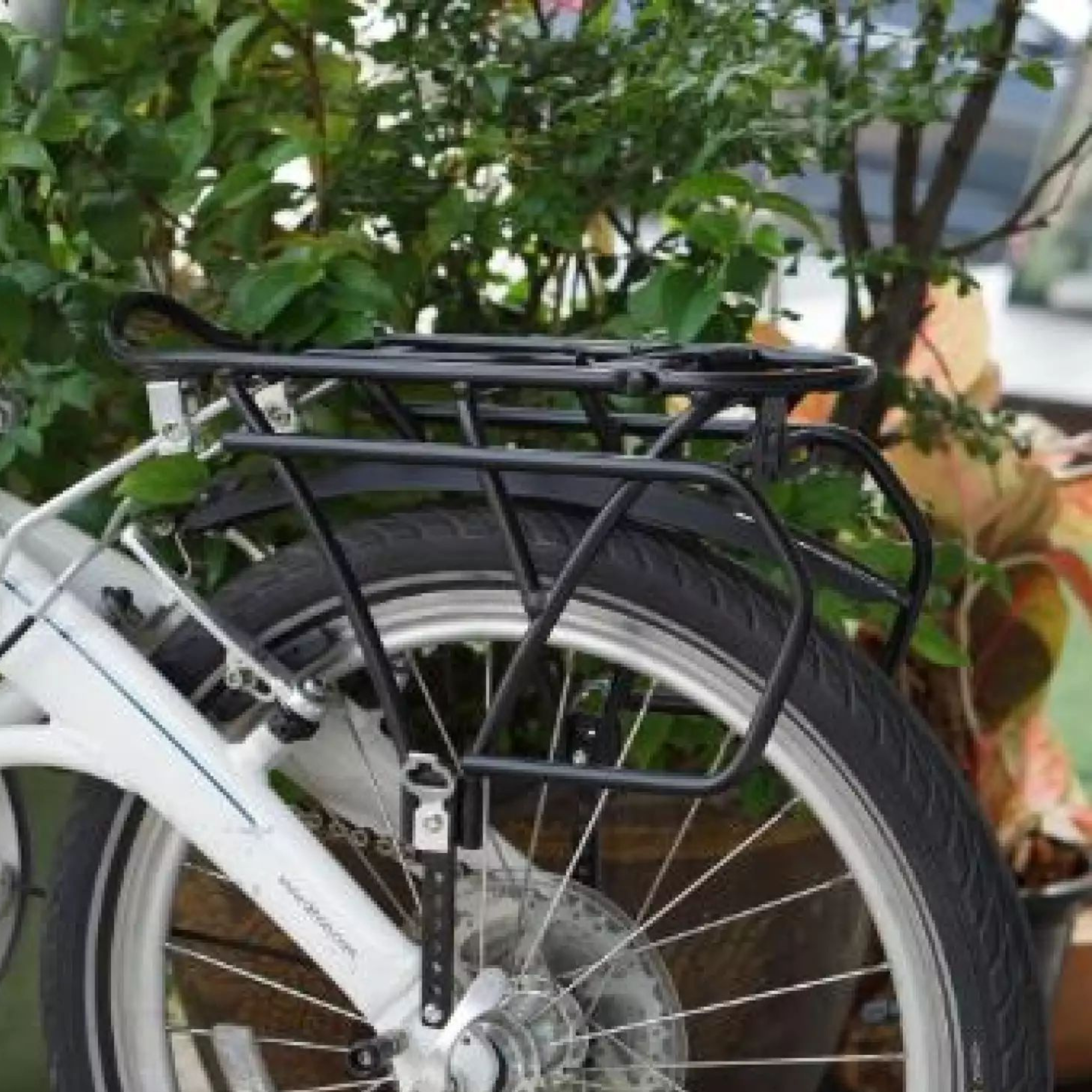 VINCITA C010 — ตะแกรงหลังจักรยานอัลลอย สำหรับล้อ 16–20 นิ้ว (พร้อมสปริงล็อก)