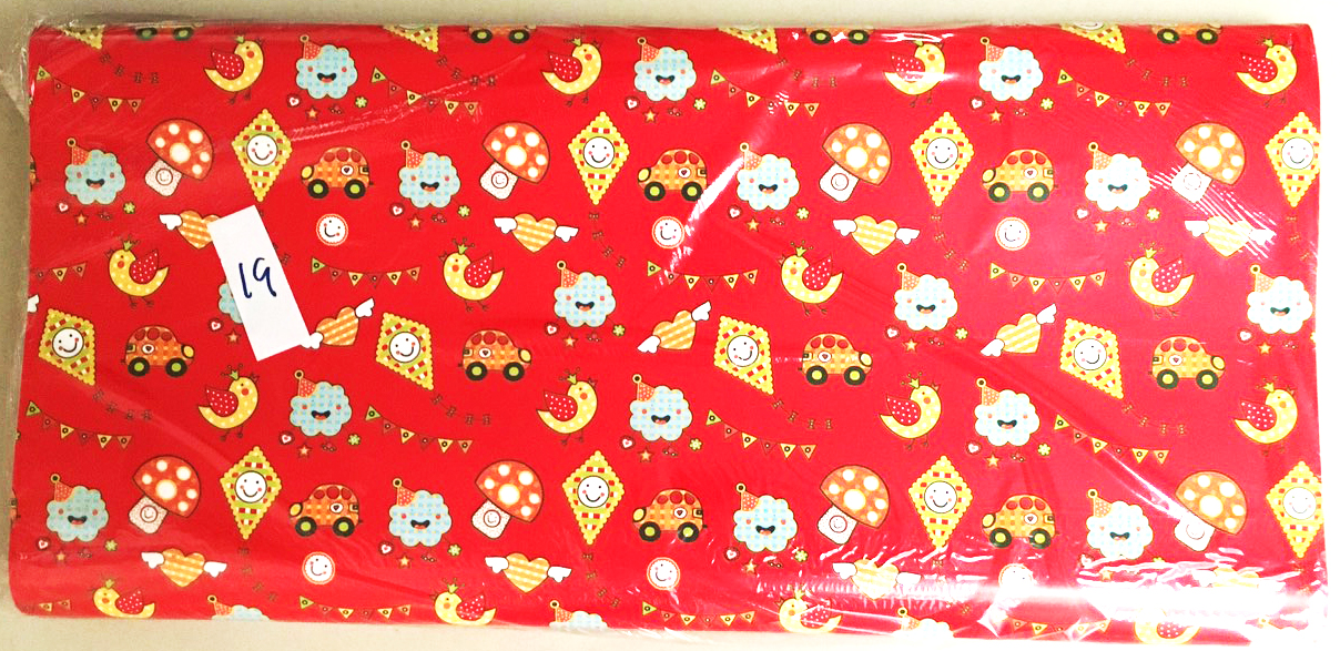 กระดาษห่อของขวัญคละลาย 100 แผ่น 48x63 ซม. (ลายกระดาษจะเปลี่ยนไปเลยๆค่ะ)