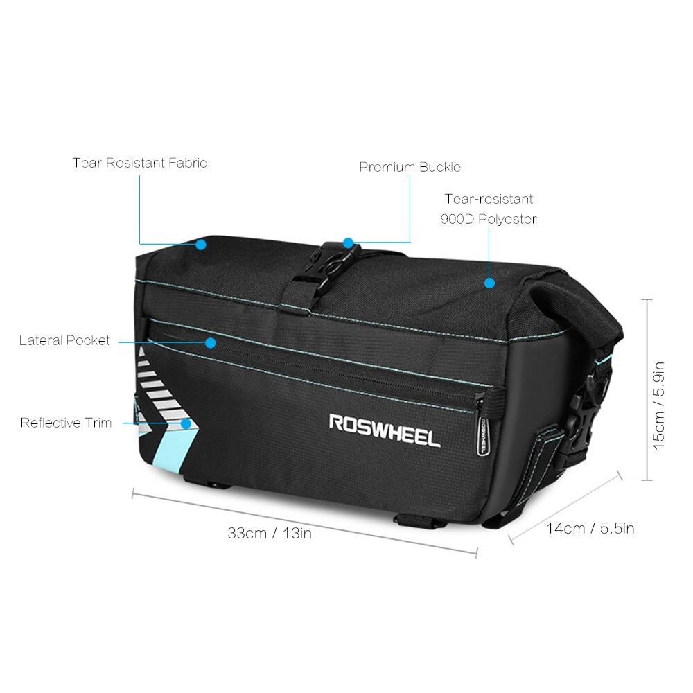 กระเป๋าวางตะแกรงหลังจักรยาน ROSWHEEL 141415