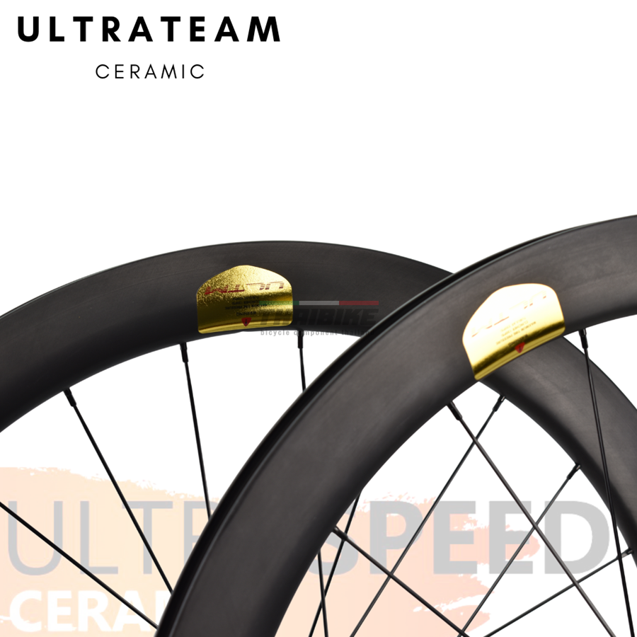 ล้อจักรยานเสือหมอบคาร์บอนเซรามิค Ultrateam ultraspeed (ceramic) 50/50 60/60 60/88