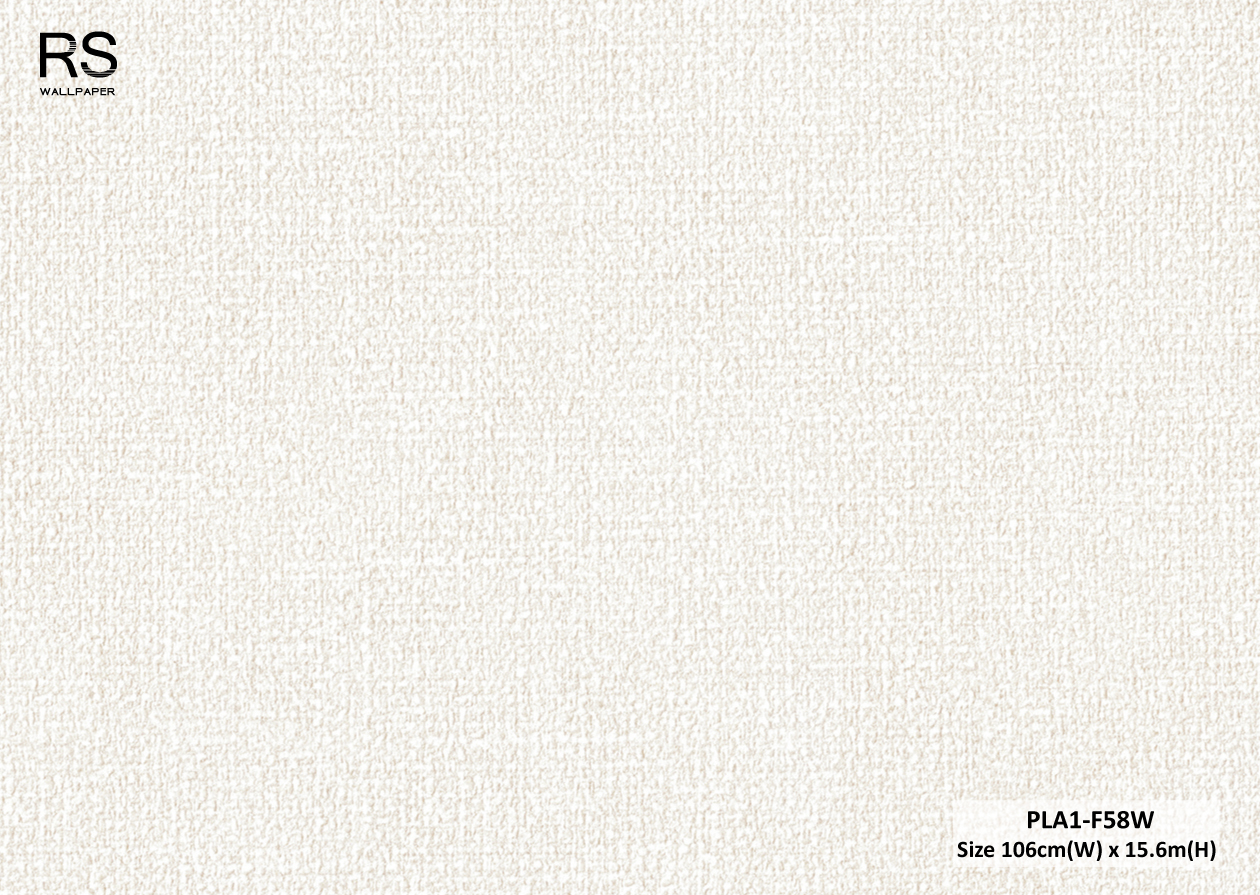 วอลเปเปอร์ สีครีม PLA1-F58W