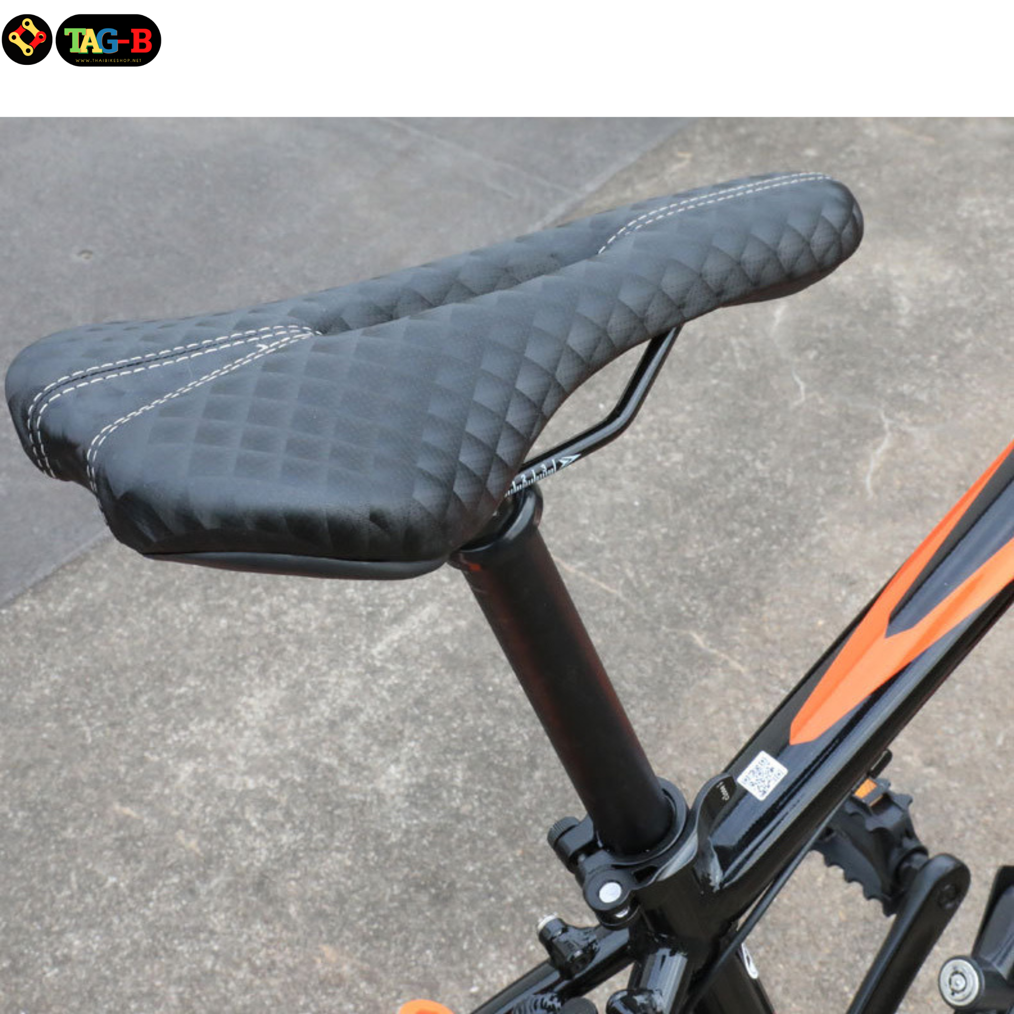 อานจักรยานเสือหมอบ เสือภูเขา THAIBIKE ลายเคพล่า