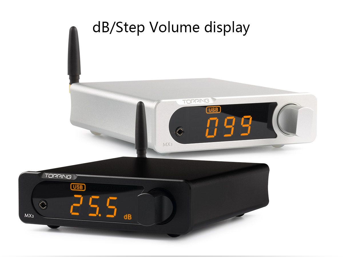 ขาย TOPPING MX3 DAC & Amp ตั้งโต้ะ รองรับ Bluetooth , NFC , Remote control , 24bit192KHz