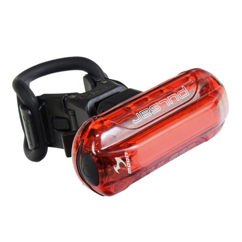 ไฟท้ายจักรยาน MOON PULSAR แบบใช้ถ่าน