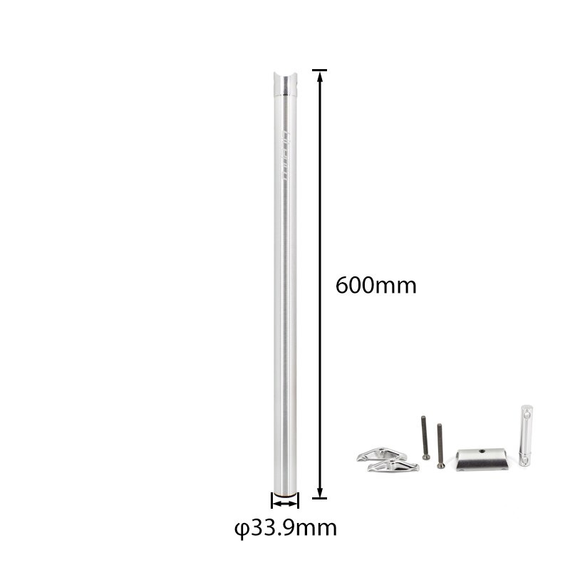 หลักอานจักรยาน LITEPRO A61 ขนาด 33.9 น้ำหนักเบา