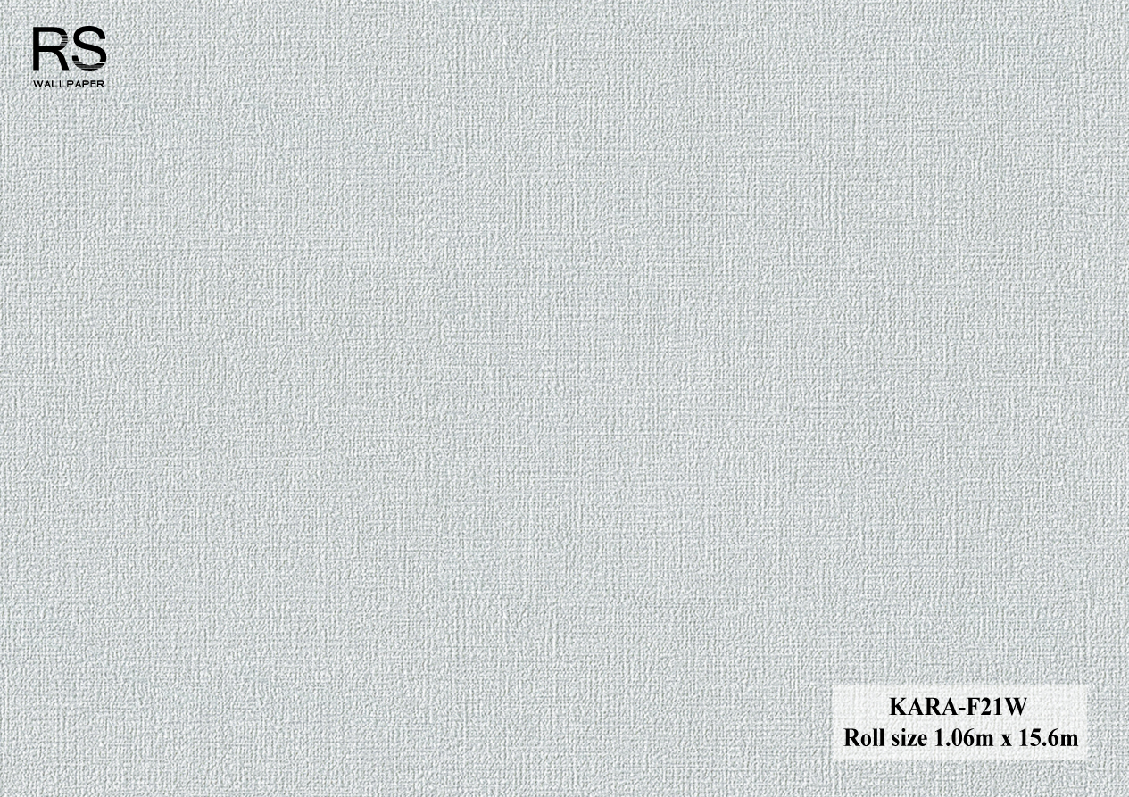 วอลเปเปอร์ สีเทาอมฟ้า KARA-F21W