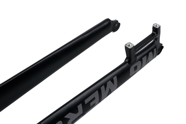 ตะเกียบจักรยานอลูมิเนียม MEROCA M6 ultra light hard fork M6 รองรับ 26/27.5/29 นิ้ว