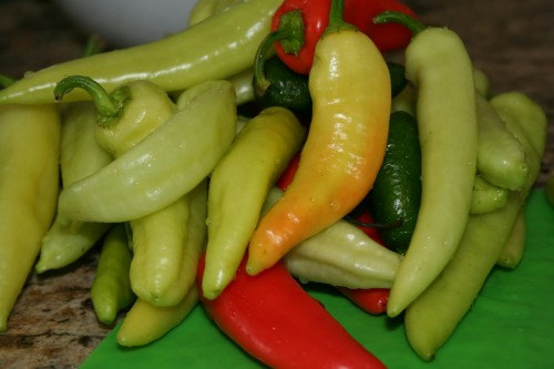 Capsicum Annuum Banana Peppers Yellow Wax Pepper Sweet Chilli