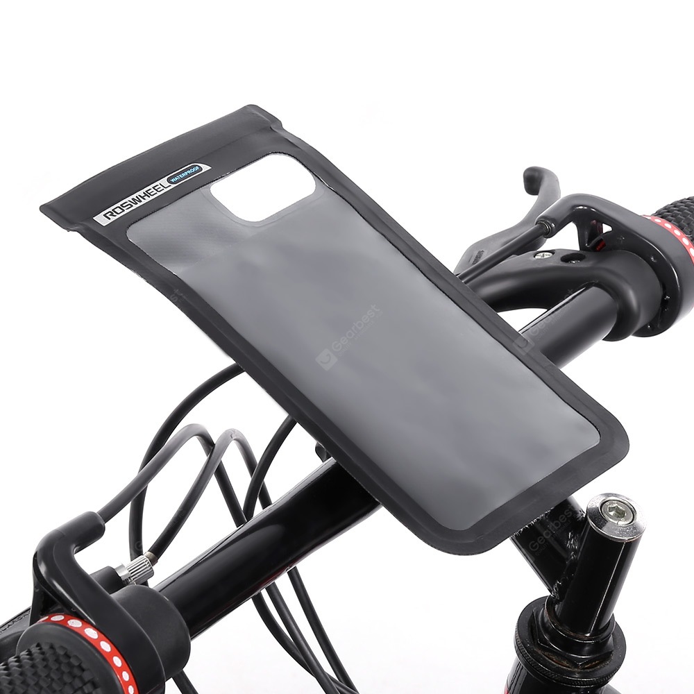 กระเป๋าใส่มือถือติดจักรยานกันน้ำ ROSWHEEL 111362