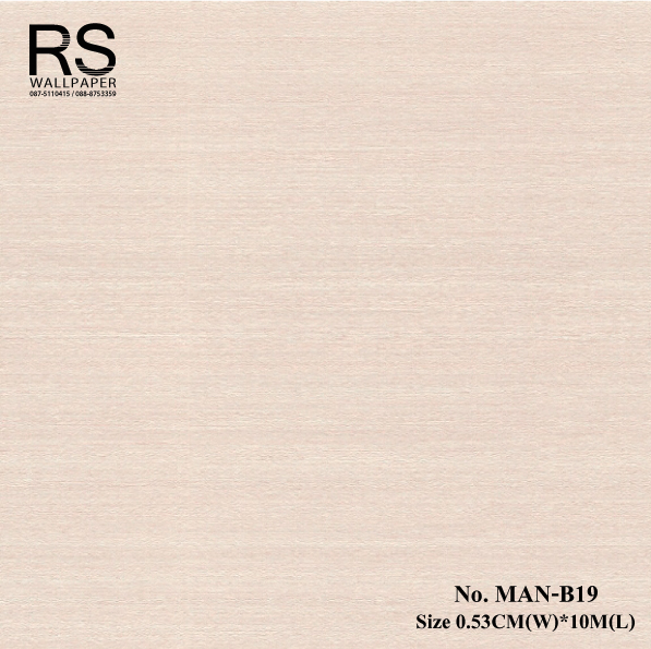 วอลเปเปอร์เทกเจอร์ผ้าพื้นสีชมพูอ่อน MAN-B19