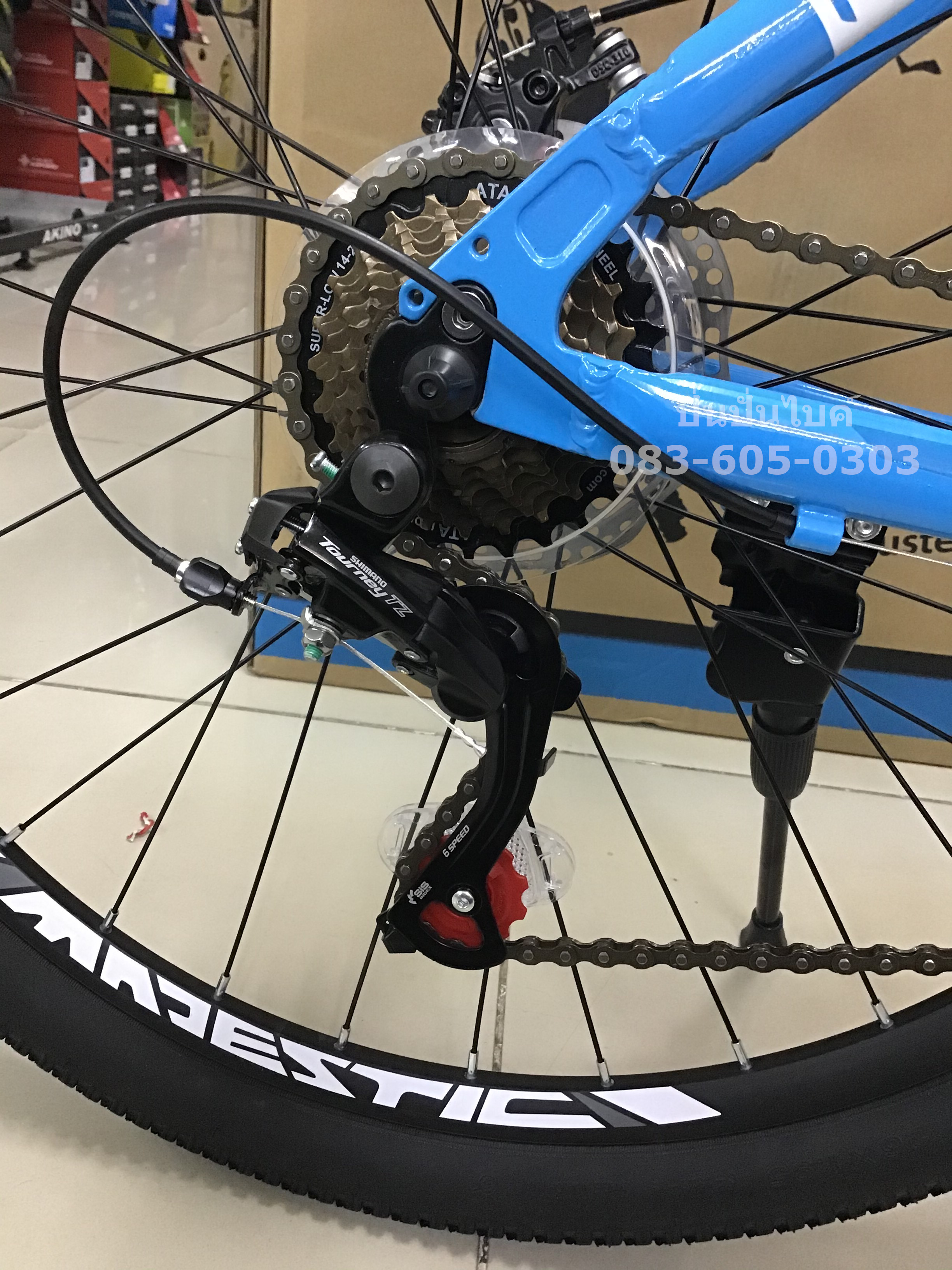 TRINX : M136 เสือภูเขาเฟรมอลูฯ ล้อ 26" ซ่อนสาย 21 สปีด ดิสเบรค