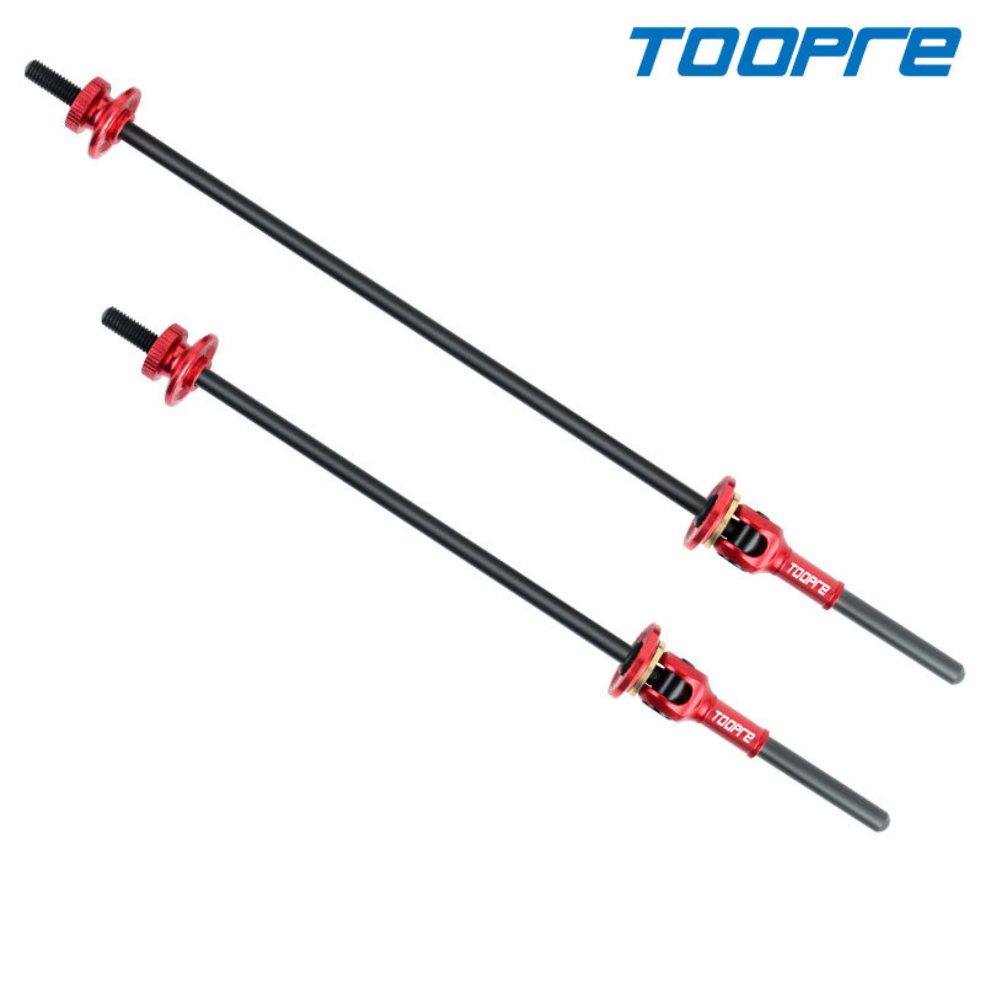 แกนปลดจักรยานเสือหมอบ เสือภูเขา RISK แบบไทเทเนี่ยมหัวคาร์บอน