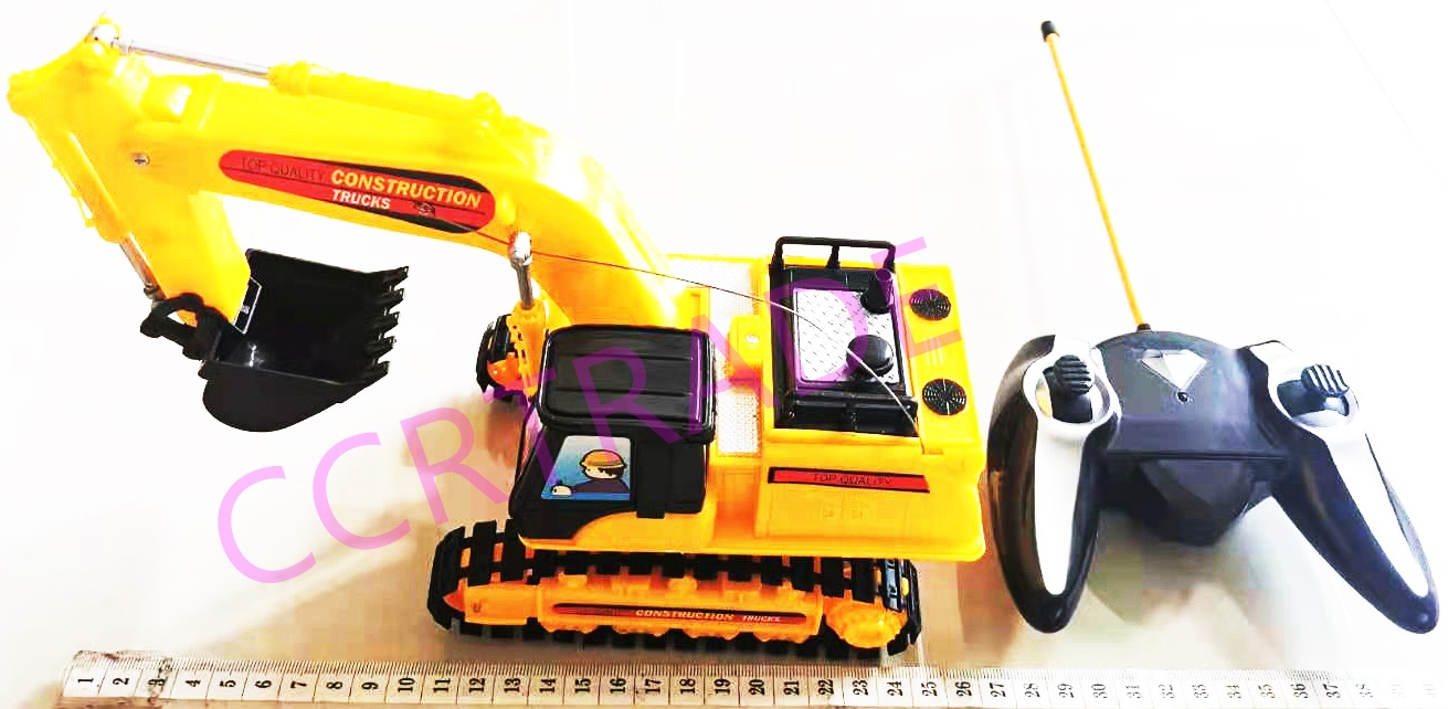 รถแม็คโครบังคับไร้สาย+รีโมทไร้สายกล่อง 17x32.5 ซม.(1x3)