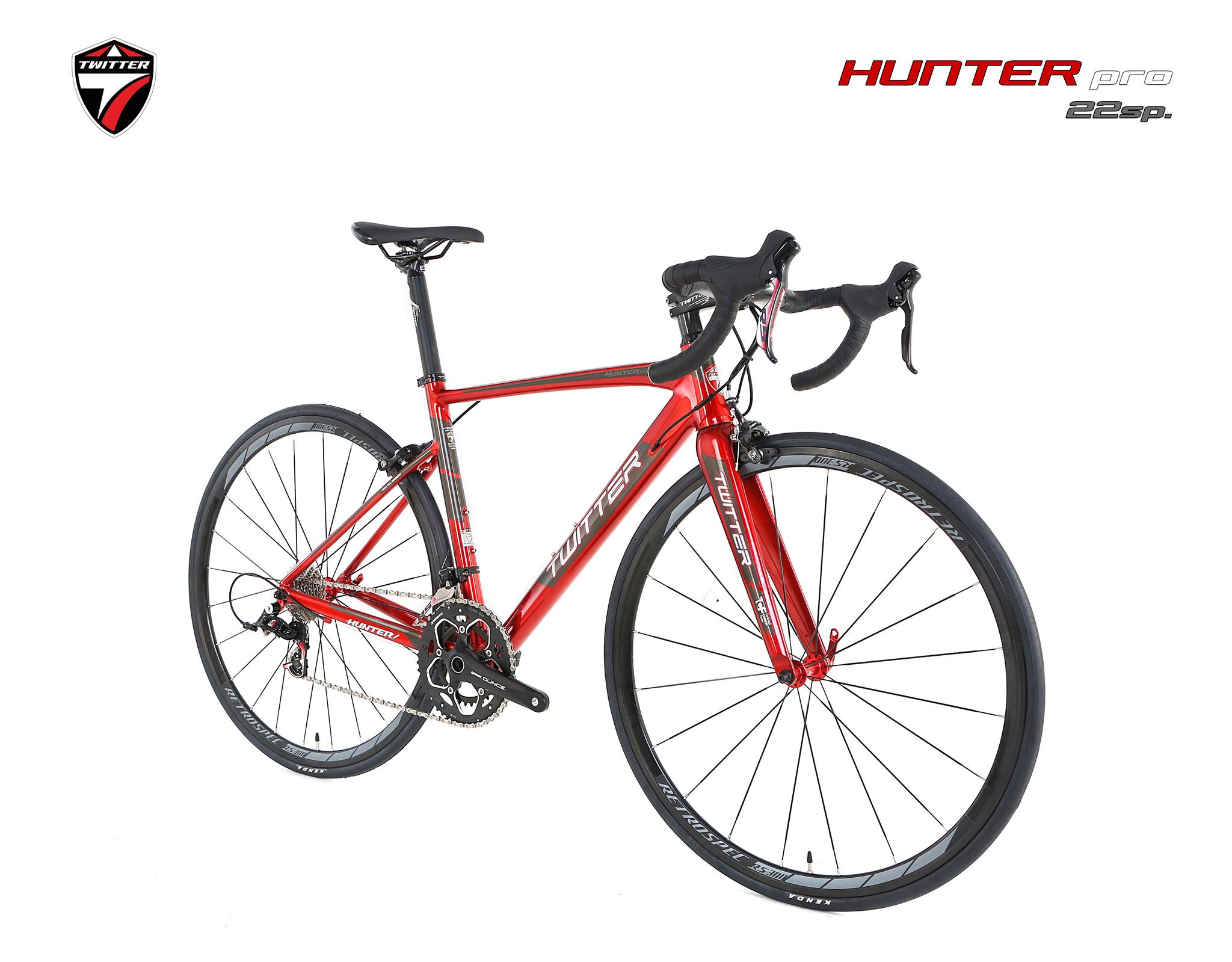 จักรยานเสือหมอบ TWITER รุ่น HUNTER PRO 11SPD