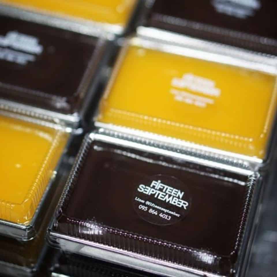 ฉลากสินค้า สติ๊กเกอร์พีวีซีใส พิมพ์หมึกขาว