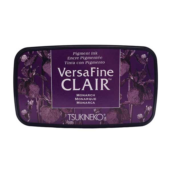 หมึกปั๊มกระดาษ versafine clair_monarch (สีม่วง)