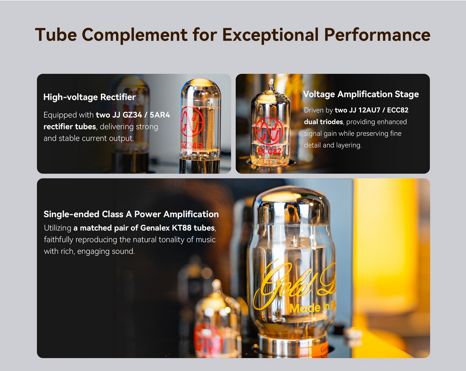 Cayin HA-6AMK2 แอมป์หูฟังหลอดแก้วสุญญากาศแบบตั้งโต๊ะ ระดับเรือธง ยกระดับการออกแบบใหม่ ประกันศูนย์ไทย