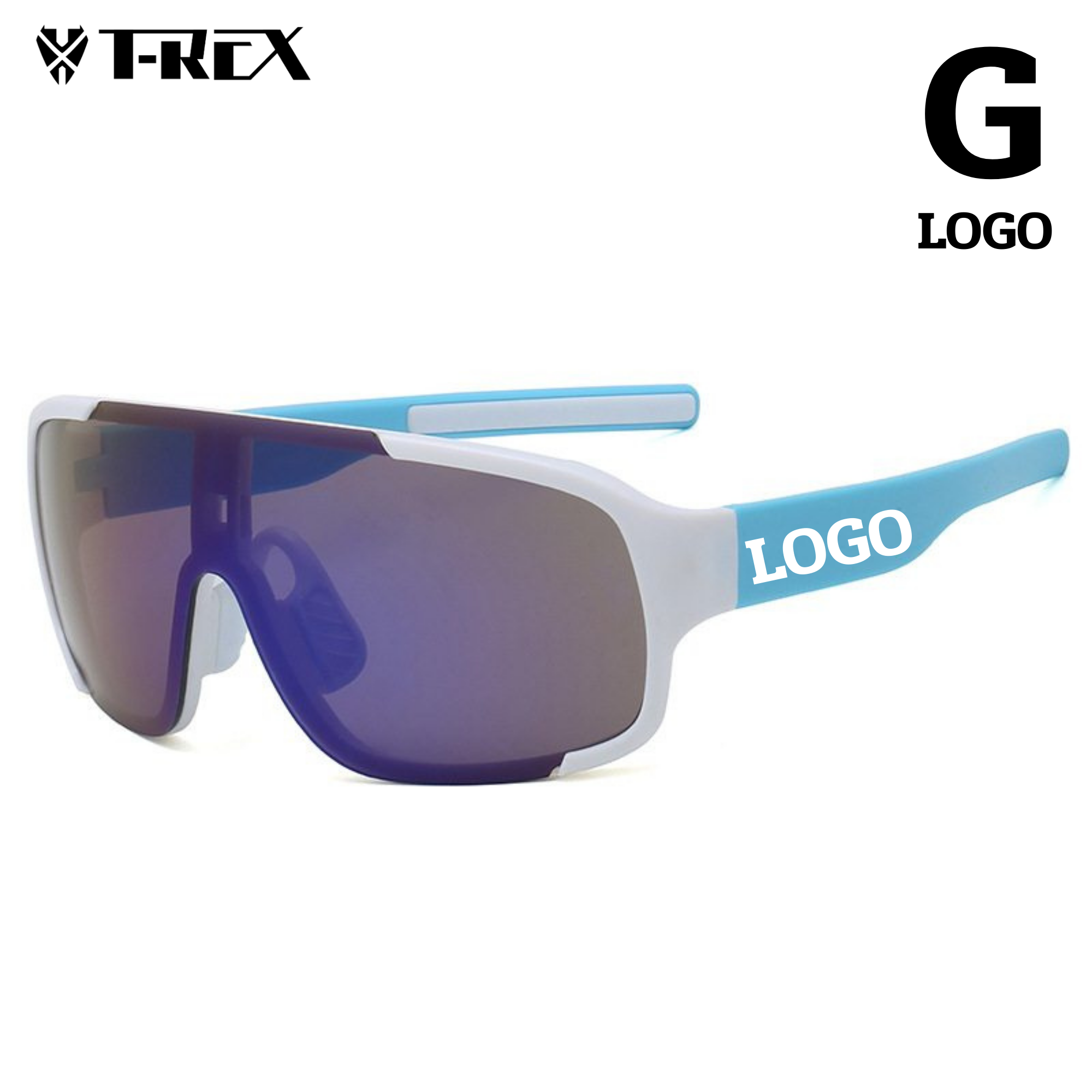 แว่นตาปั่นจักรยาน T-REX รุ่น 9316 กันแดด กันลม กันฝุ่น UV แว่นกันแดด แว่นปั่น