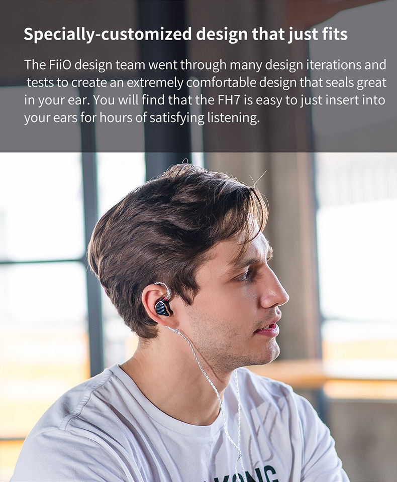 ขาย FiiO FH7 หูฟังระดับ Flagship 5ไดรเวอร์ ไฮบริด (1dynamic + 4Balanced Amature)