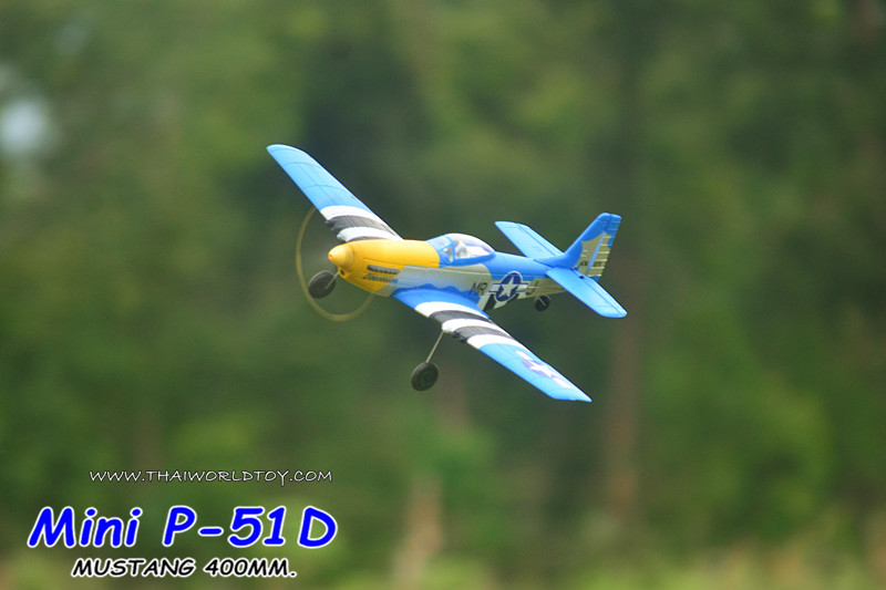 Mini P-51D Mustang 6G 400MM.