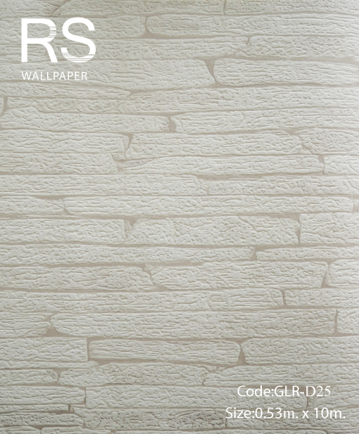 วอลเปเปอร์ลายหินเรียงตัว GLR-D25