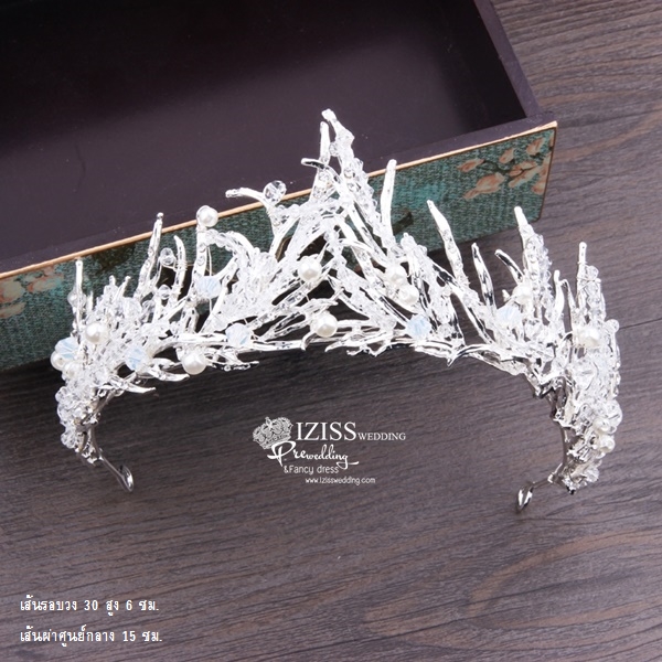 AC032 **รวม17 แบบเทียร่าสวยๆ**พรีออเดอร์เทียร่า มงกุฎเพชร ต่างหูและสร้อยคอ ชุดเครื่องประดับเจ้าสาวสวยหรูดุจเจ้าหญิง