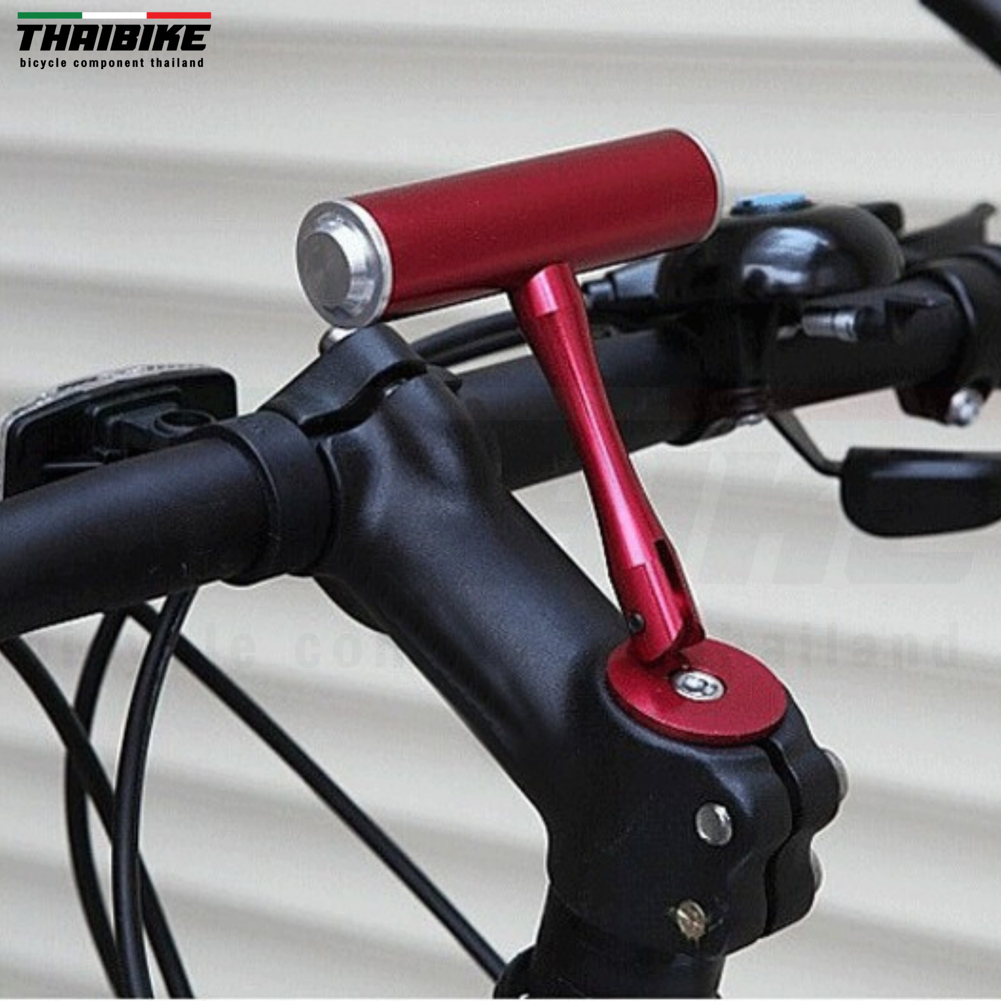 ฝาปิดสเต็มจักรยานแบบที่ยึดไฟ ยึดไมล์ แบบตัว T STEM