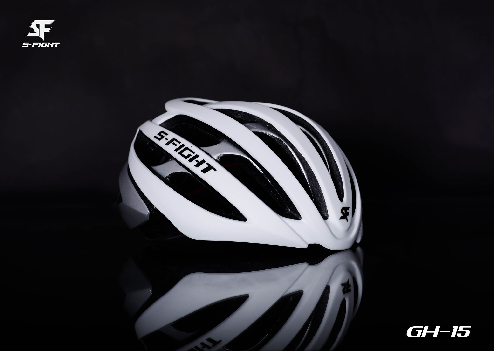 หมวกกันน็อคจักรยาน S-Fight รุ่น GH-15 หมวก 2 ชั้น เพิ่มความสวยงาม และทนทาน