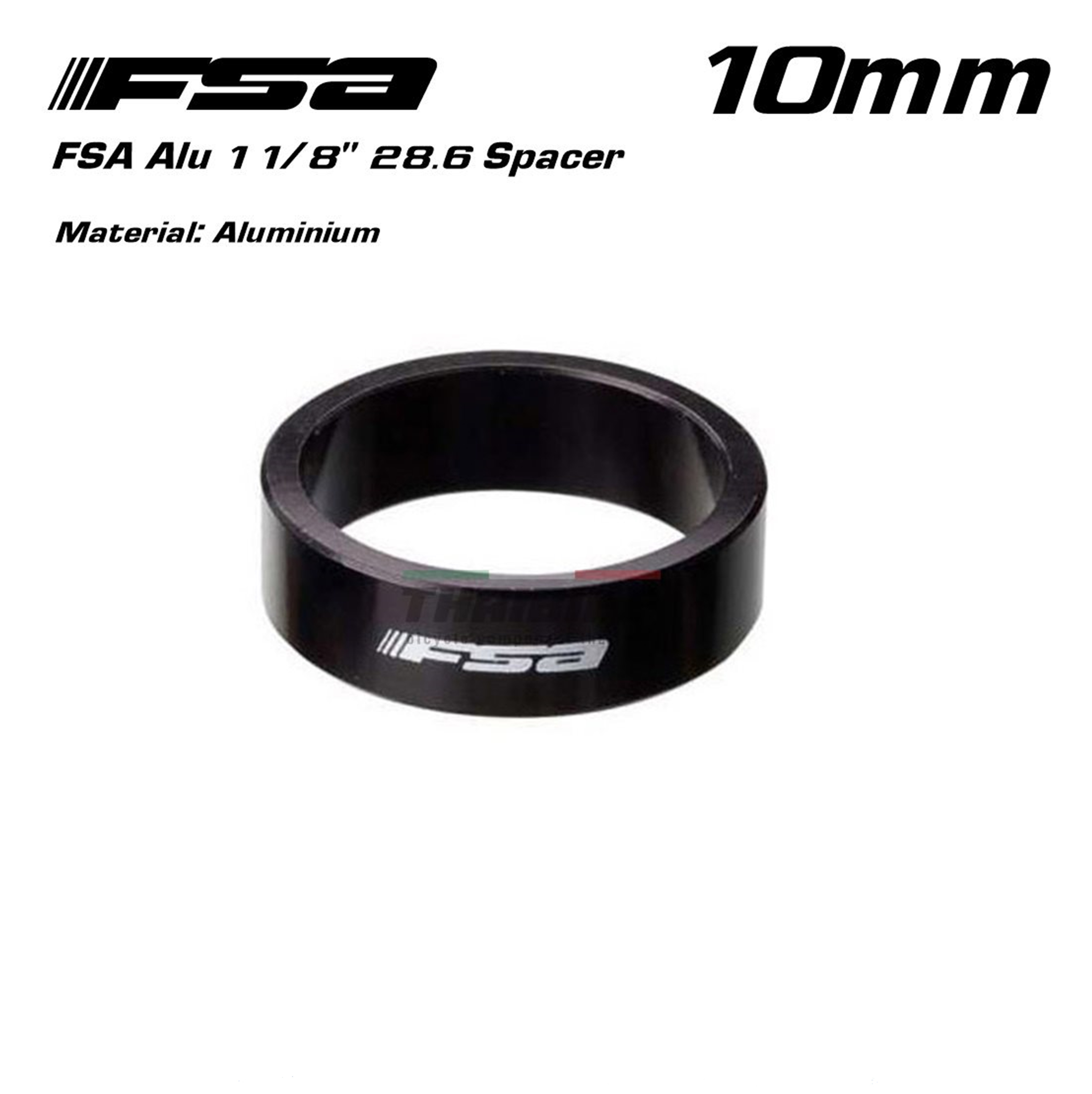 ของแท้ สเปเซอร์แหวนรองถ้วยคออลูมิเนียม FSA H2011 (28.6) 1/8'' แหวนรองคอจักรยาน
