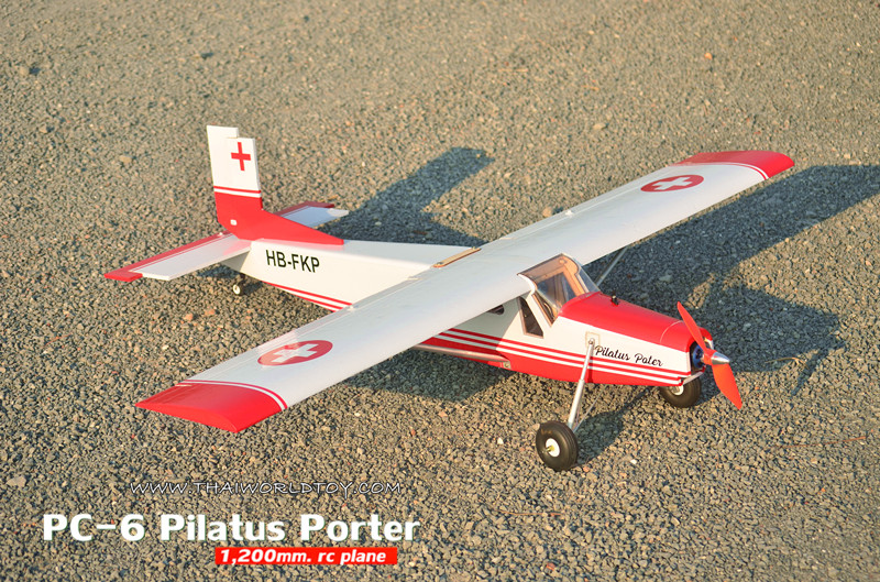 Pilatus Pc-6 Porter 1,200mm.(PNP) เครื่องบินบังคับ