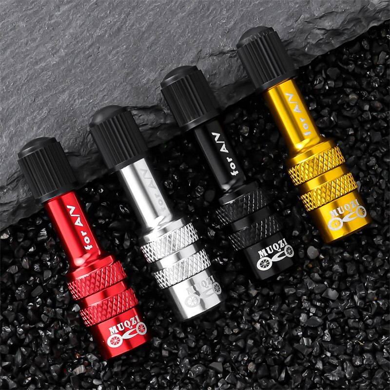 ADAPTER แปลงหัวสูบจักรยานแบบ AV เป็นหัวสูบโช๊คมจักรยาน MUQZI THAIBIKE