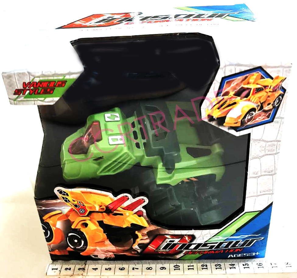 รถแปลงร่างไดโนเสาร์กล่อง 10.5x16 ซม.(1x3)