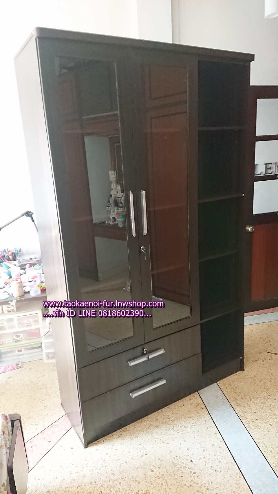 TN-120C ตู้โชว์ 120 ซม.