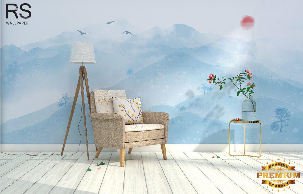 วอลเปเปอร์ ภาพฮวงจุ้ย ภาพเขียนจีน J-PREMIUM(สั่งผลิต)