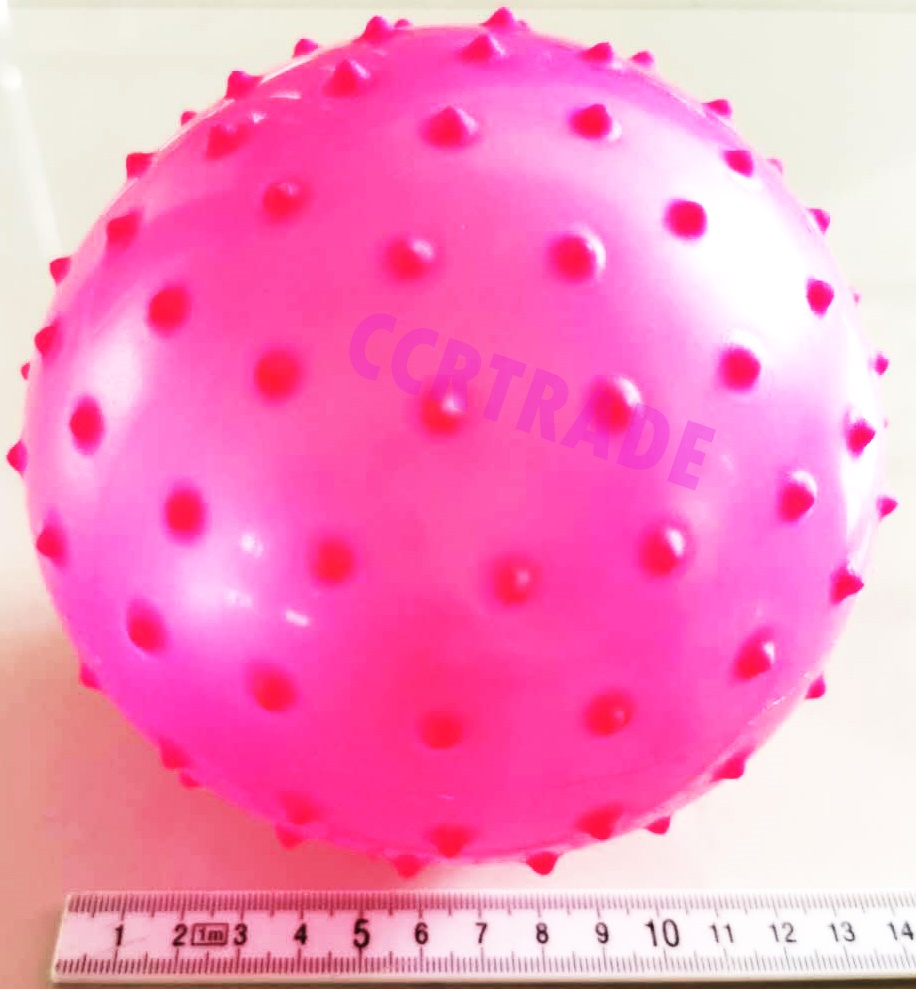 บอลหนามเป่าลม 3 ลูกถุงตาข่าย 35 ซม.